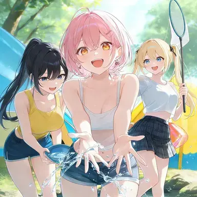 Summer Camp With Sister‘s Friends